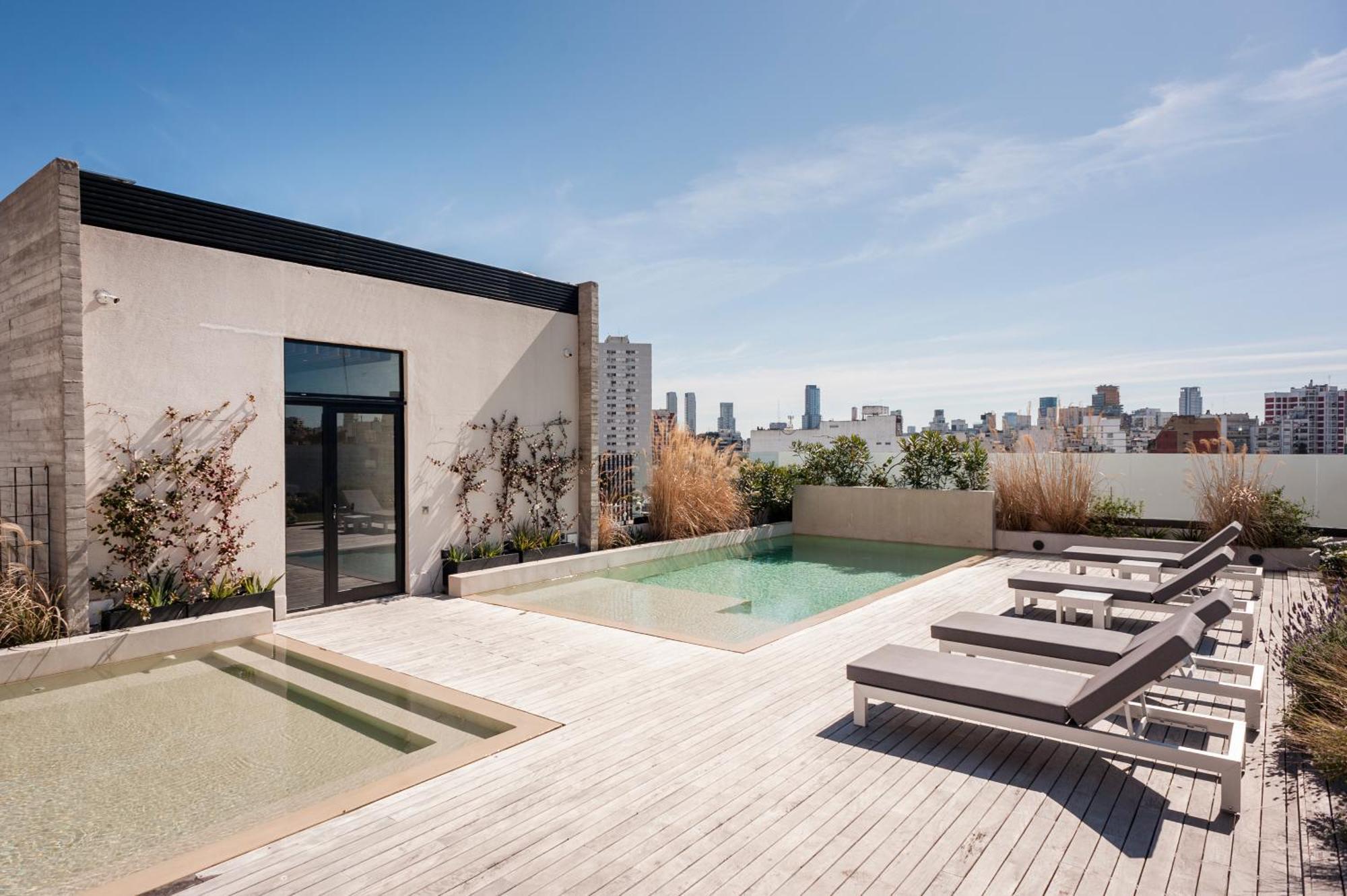 Palermo Trendy Studio-S Pool-Gym Buenos Aires Buitenkant foto